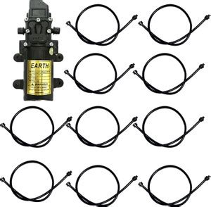Garden Basket Agriculture Battery Sprayer Motor Pump 100 PSI And 1.25 ...