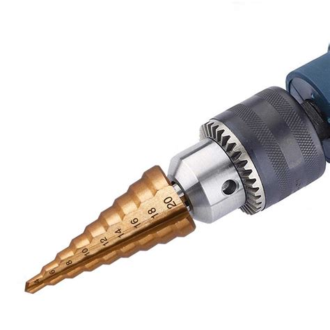Cone Drill Bit 4–20mm | Step Bit for Metal & Wood | Implemental
