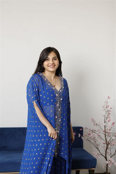 Blue Kaftan – Apeksha The Label