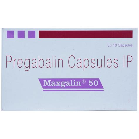 Maxgalin 50 Capsule | Uses, Side Effects, Price | Apollo Pharmacy