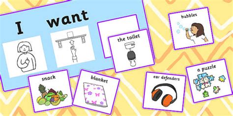 I Want... Visual Support (teacher made)