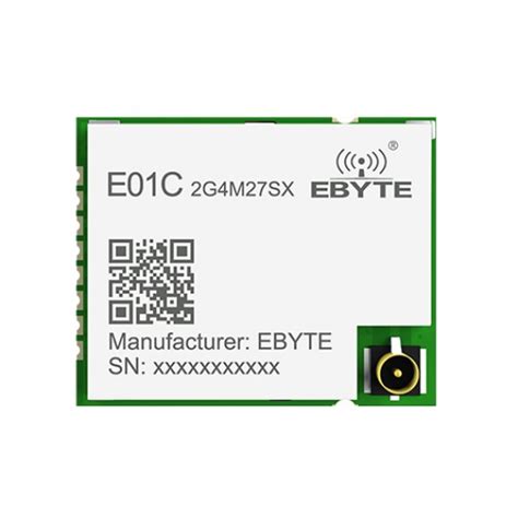 Buy Ebyte E01C-2G4M27SX SI24R1 27dBm 2.4GHz Wireless RF Module - SPI ...