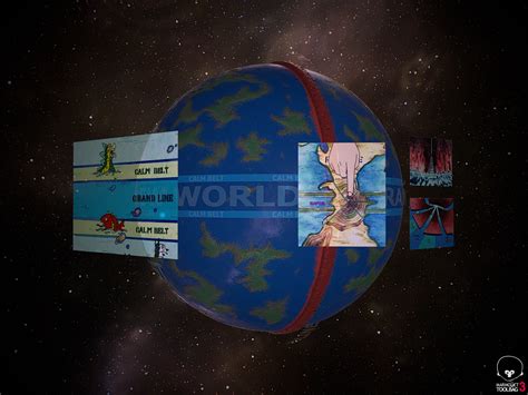 Asern Afri - One Piece World Globe