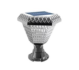 Samson 10W LED Hexa Solar Gate Top Light | Warm White | Outdoor ...