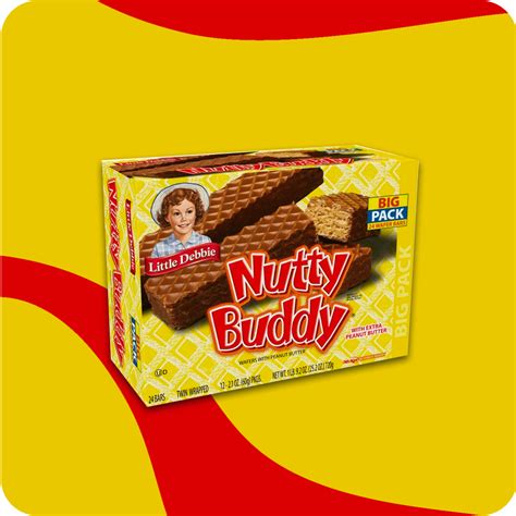 Little Debbie Big Pack Nutty Buddy Wafer Bars, 24 ct, 25.2 oz – Slash ...