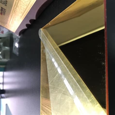1.5mm 2mm 3mm Silver Gold Plastic Mirror PMMA Acrylic Sheet for Cutting ...