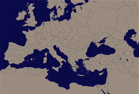 Middle East Rivers Map