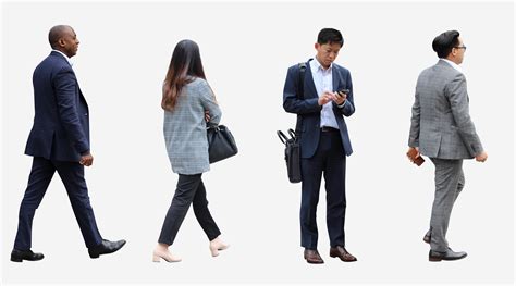 Cut Out People Walking Business 的图像结果