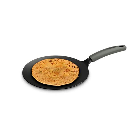 Titanex 26 cm Pre-Seasoned Cast Iron Roti Tawa – Tramontina India