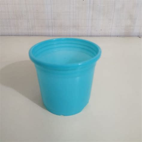 4" Flower Pot Turq Colour Sunrise Series (10 cm) – ChhajedGarden.com