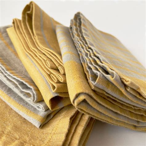 100% Linen Cotton Kitchen Towels for Everyday Use