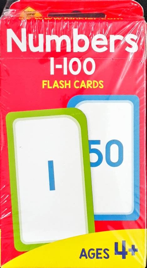 Numbers 1-100 Flash Cards – Books and You