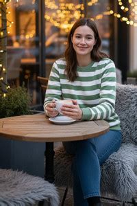 TQH Full Sleeve Striped Women Sweatshirt - Buy TQH Full Sleeve Striped ...