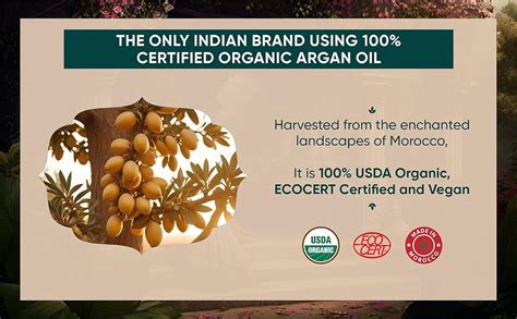 Buy KARMIC BEAUTY Repairing Hair Serum | 100% Organic Moroccan Argan ...