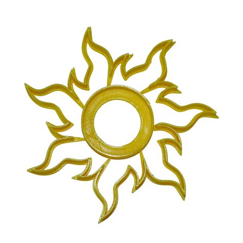 INSPIRED BY TANGLED SUN SYMBOL FROM RAPUNZEL COOKIE CUTTER BAKING TOOL ...