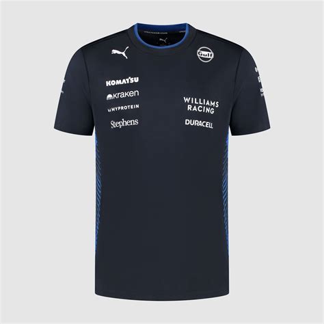PUMA Team-T-Shirt 2025 - Williams Racing | Fuel For Fans