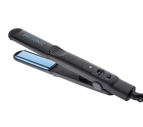 Bio Ionic OnePass Straightening Iron - Black - QVC.com