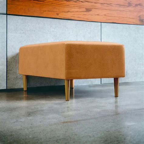 Cute Look Fabric Ottoman Bench for Living Room Office Bedroom - CRUZ ...