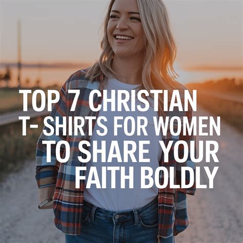 Top 7 Christian T Shirts for Women to Share Your Faith Boldly - Plans ...