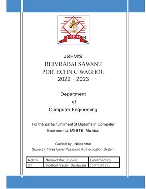 17637 2018 Summer model answer paper - (Autonomous) (ISO/IEC-27001-2005 ...