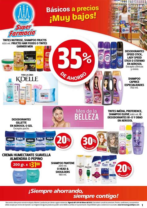 Folleto Farmacias Guadalajara ofertas del 1 al 14 de febrero 2023