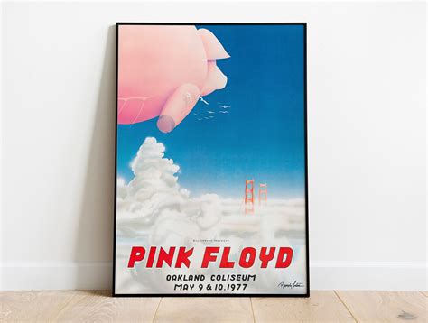 Pink Floyd Vintage Poster, Pink Floyd Poster, Pink Floyd Concert Poster ...