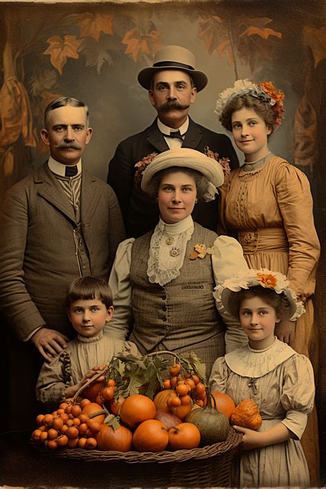 Vintage Thanksgiving Greeting Card Free Stock Photo - Public Domain ...