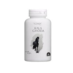 ActiwowRx Kala Ghoda Ayurvedic Energy & Performance Capsules – Natural ...