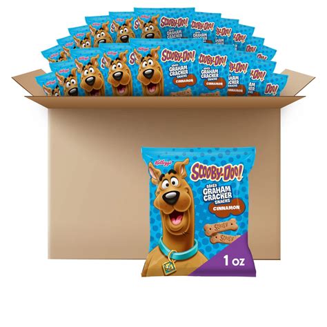 Kelloggs Scooby Doo Baked Graham Cracker Snacks Lunch Snacks Snack ...