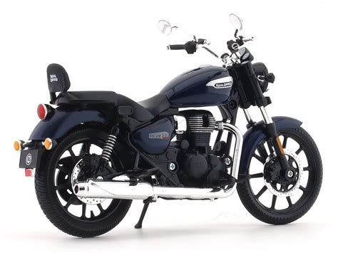 Royal Enfield Meteor 350 Stellar Blue 1:12 Maisto licensed diecast ...
