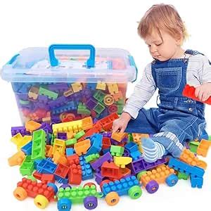 Buy ARIZON ENTERPRISE 100+Pcs Toy Building Block Set With Storage ...
