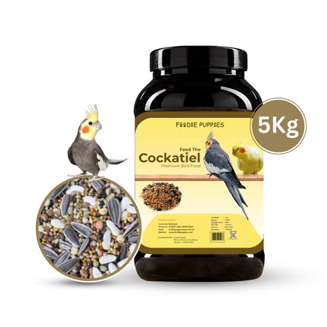 Cockatiels Mix Seeds - 5 Kg | Premium Seeds for All Birds – Foodie Puppies