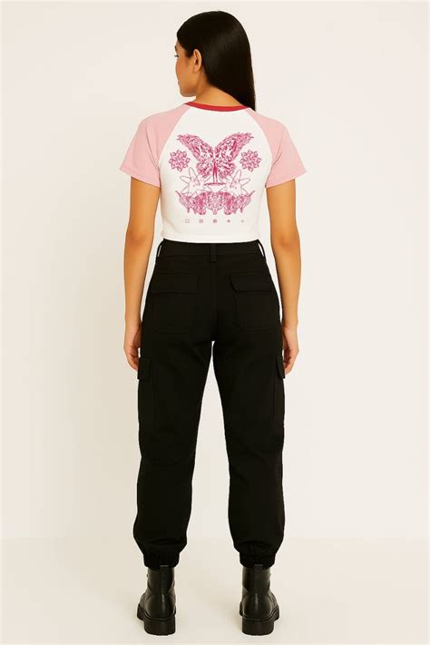 Buy Lost Angels Women’s Fitted Crop Top Online – Urban Monkey®
