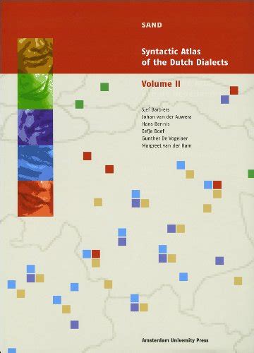 Buy Syntactic Atlas of the Dutch Dialects: Volume II: 2 (SAND) Book ...