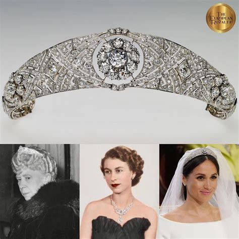 The European Royalty on Instagram: "♕ Queen Mary's Diamond Bandeau Tiara ⋆ ☆ In 1932, Queen Mary ...