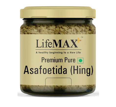 LIFE MAX+ Pure & Premium Strong Hing | Asafoetida | Hand Pounded ...