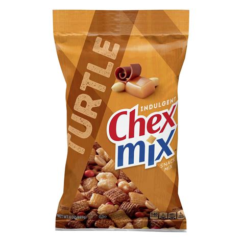 Chex Mix Snack Mix, Indulgent, Turtle-Main