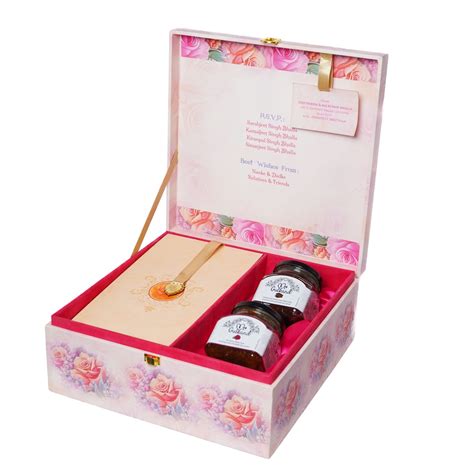 Wedding Box with 2 Jars (Only Gulkand) (600g) – Mr Gulkand