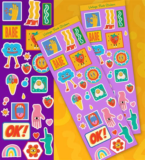 Vintage Punk | Deco Stickers – Peeekaboo