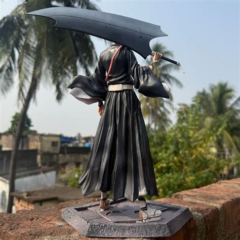 Bleach Ichigo Kurosaki Double Head PVC Anime Action figure [33 cm ...