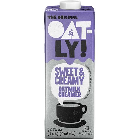 Oatly Oat Milk Liquid Coffee Creamer - Sweet & Creamy - Shop Coffee ...