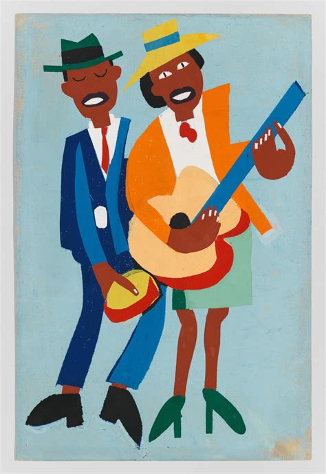 Blind Singer by William H. Johnson | Obelisk Art History