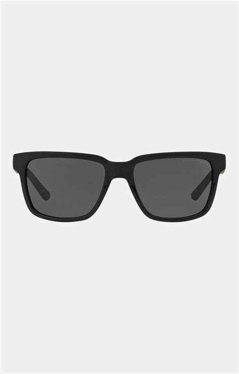 Armani Exchange Black Square Sunglasses