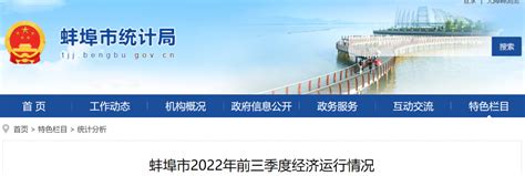 2022年前三季度蚌埠市一般公共预算收入134.5亿元，一般公共预算支出266亿元_蚌埠财政_聚汇数据