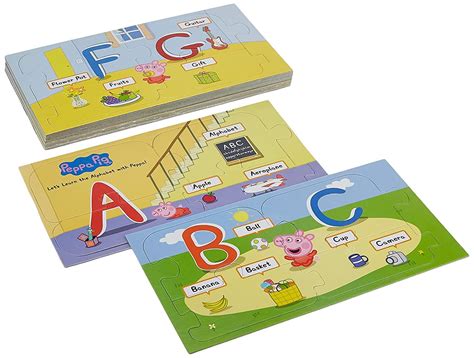 Buy Funskool Peppa Pig Alphabet Floor Puzzle Online at Best Price in ...