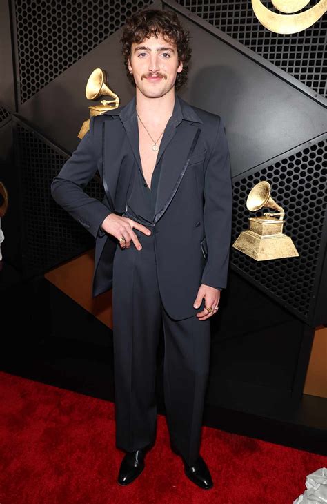 Benson Boone Does Striptease, Crotch Grab at 2025 Grammys