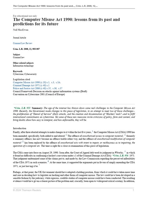 Computer Misuse 的图像结果