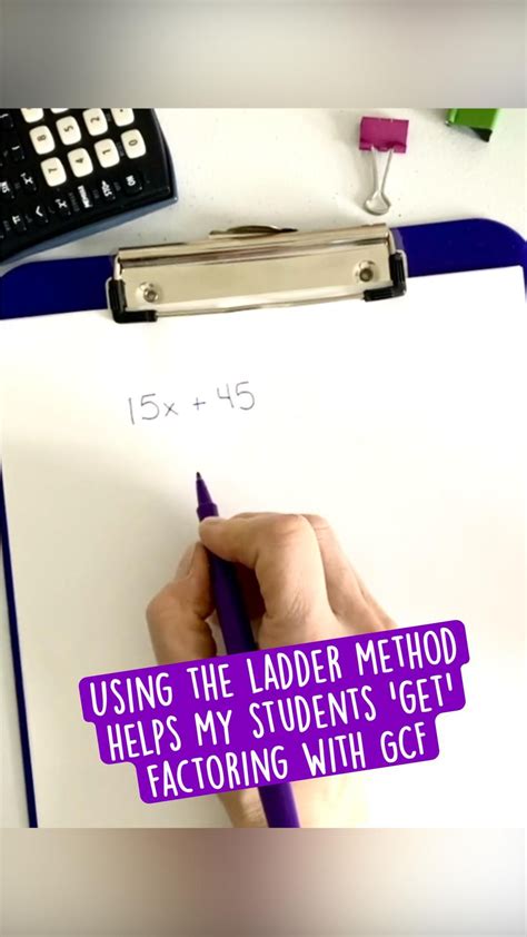 Image result for Math Ladder Method