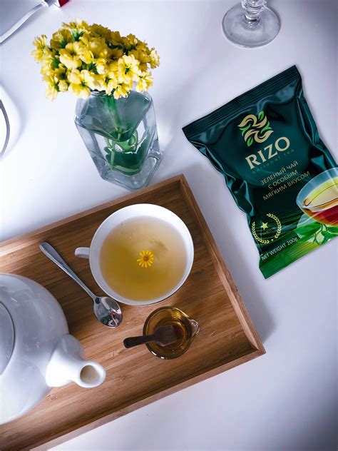 Rizo чойи учун логотипидан упаковкагача — Teletype