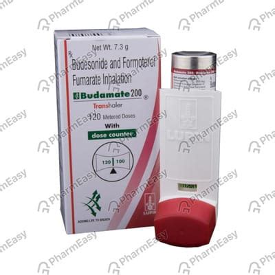 Budamate 200mcg Hfa Packet Of 200md Transhaler: Uses, Side Effects ...